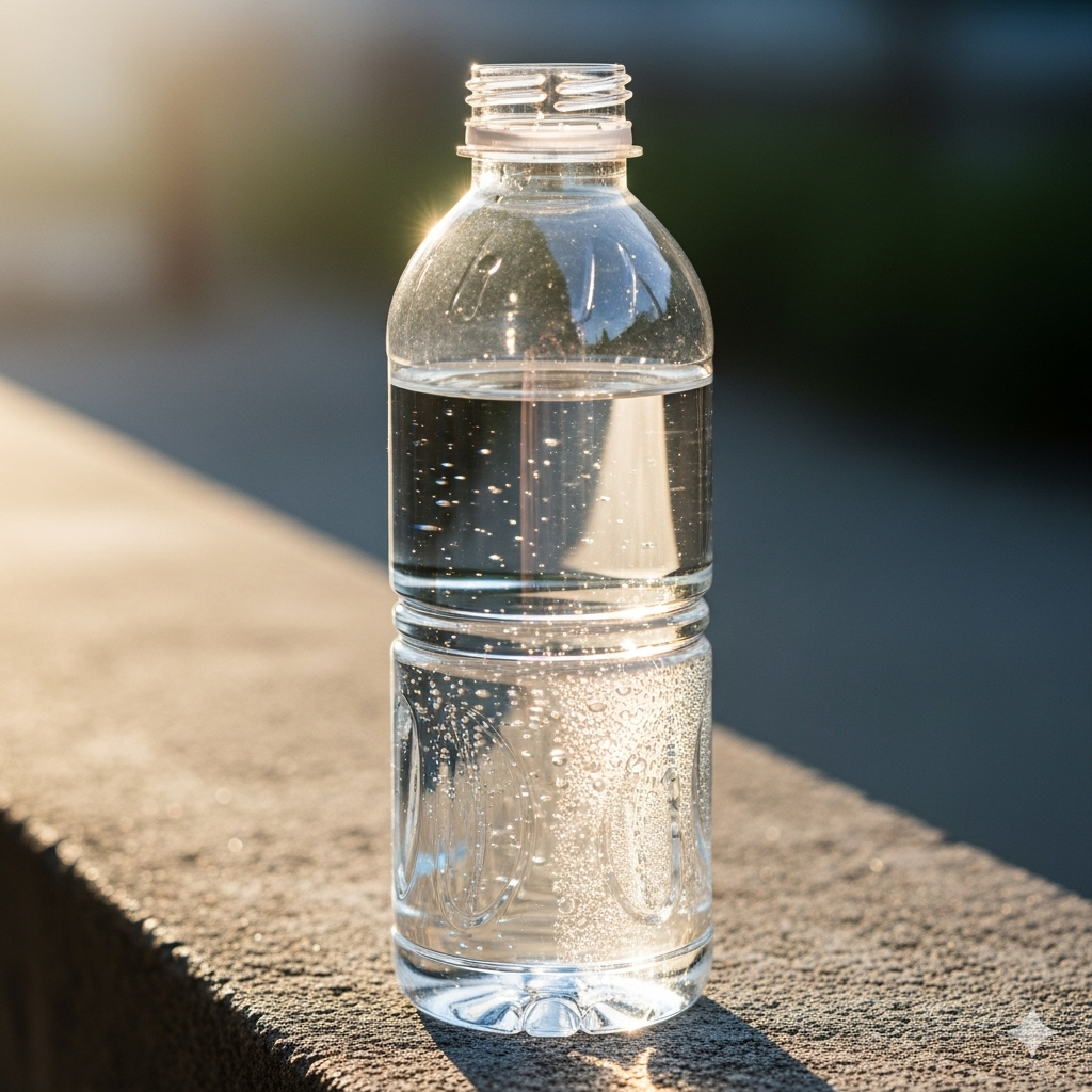 ペットボトルに入った水